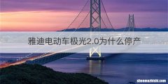雅迪电动车极光2.0为什么停产