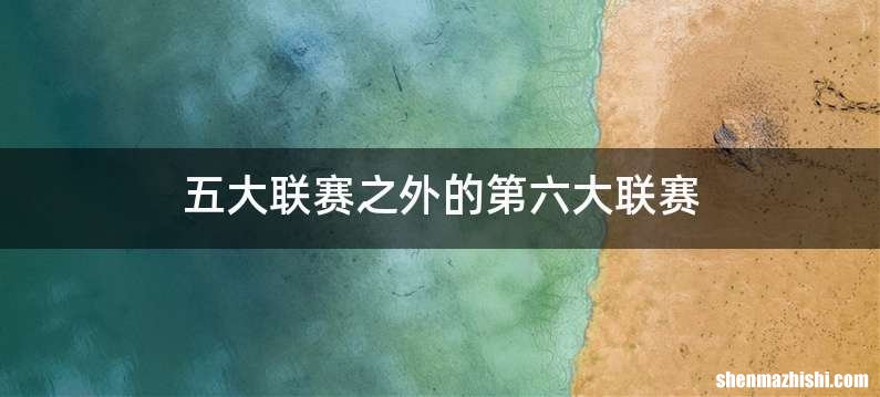 五大联赛之外的第六大联赛