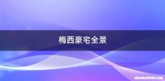 梅西豪宅全景