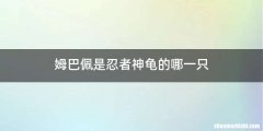 姆巴佩是忍者神龟的哪一只