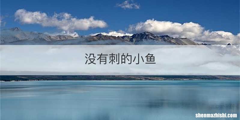 没有刺的小鱼