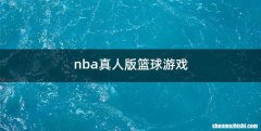 nba真人版篮球游戏
