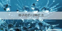 椰子肉的12种吃法