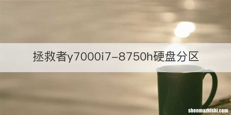 拯救者y7000i7-8750h硬盘分区