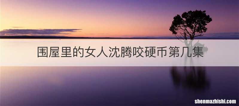 围屋里的女人沈腾咬硬币第几集
