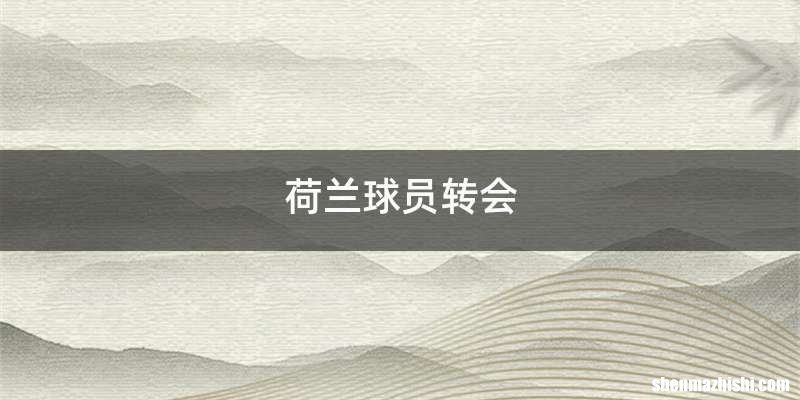 荷兰球员转会