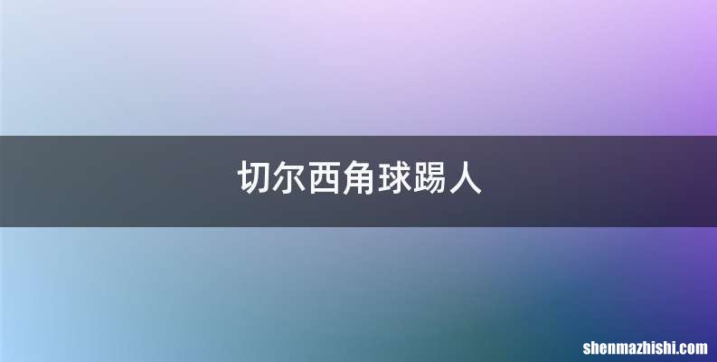 切尔西角球踢人