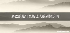 多巴胺是什么能让人感到快乐吗