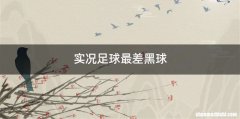 实况足球最差黑球