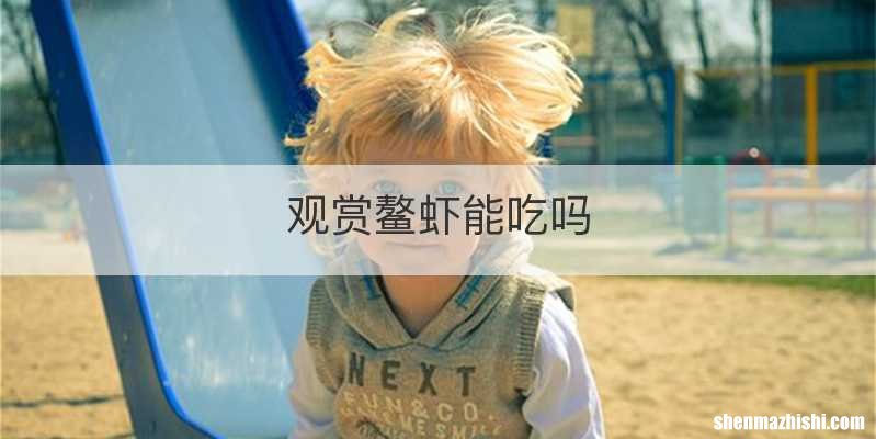 观赏鳌虾能吃吗