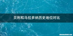 贝利和马拉多纳历史地位对比