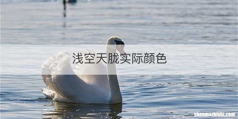 浅空天胧实际颜色