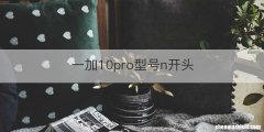 一加10pro型号n开头
