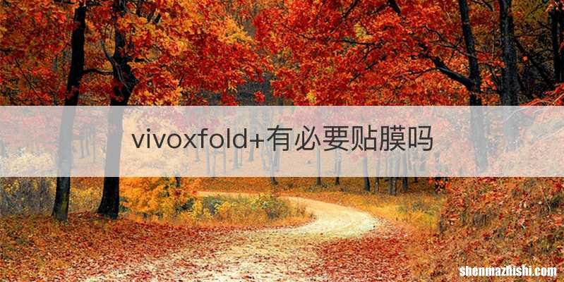 vivoxfold+有必要贴膜吗