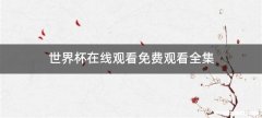 世界杯在线观看免费观看全集