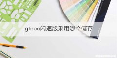 gtneo闪速版采用哪个储存