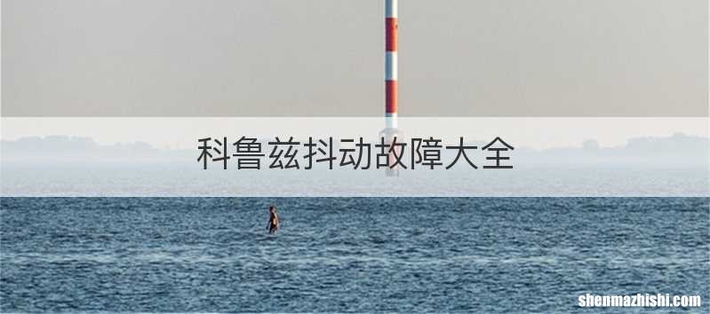 科鲁兹抖动故障大全