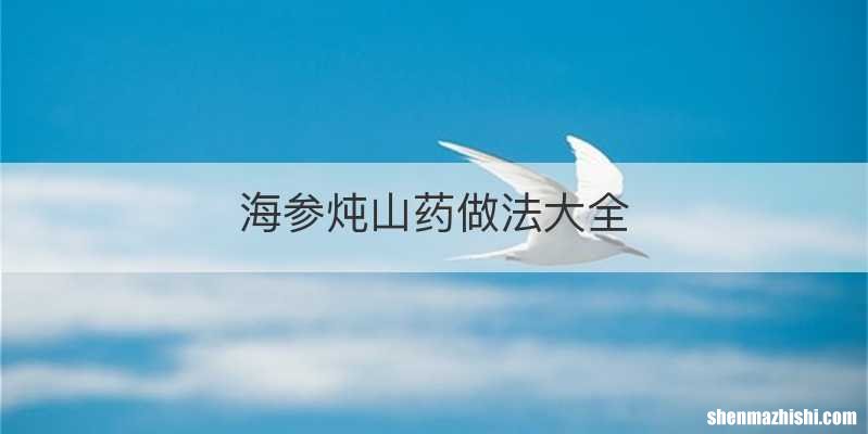 海参炖山药做法大全