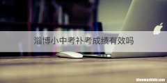淄博小中考补考成绩有效吗