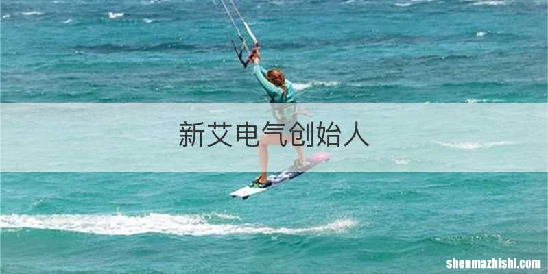 新艾电气创始人
