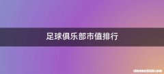 足球俱乐部市值排行