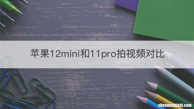 苹果12mini和11pro拍视频对比