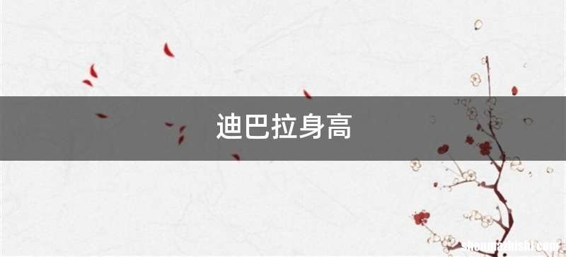 迪巴拉身高