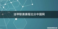法甲联赛赛程比分中国网