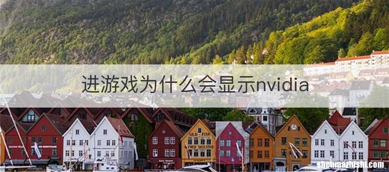 进游戏为什么会显示nvidia