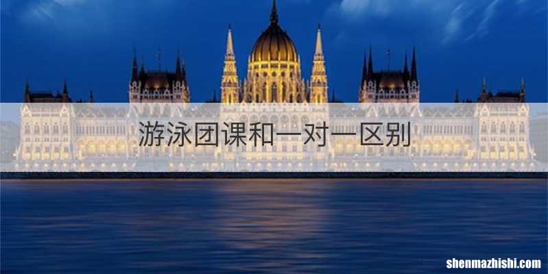游泳团课和一对一区别