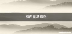 梅西皇马球迷
