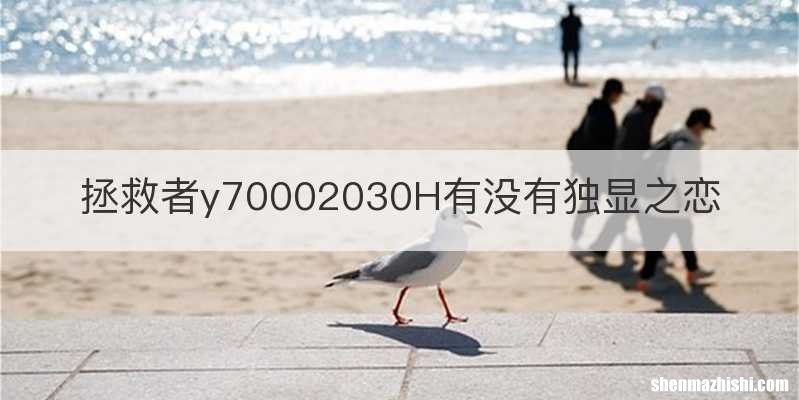 拯救者y70002030H有没有独显之恋