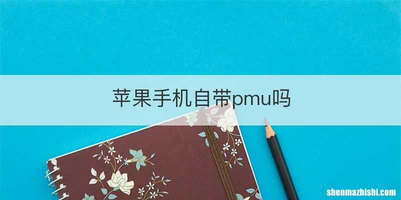 苹果手机自带pmu吗
