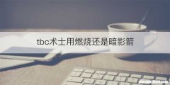tbc术士用燃烧还是暗影箭