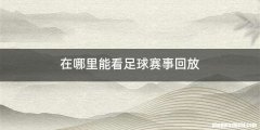 在哪里能看足球赛事回放