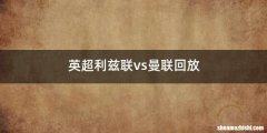 英超利兹联vs曼联回放