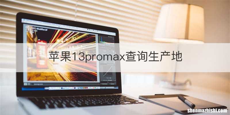 苹果13promax查询生产地