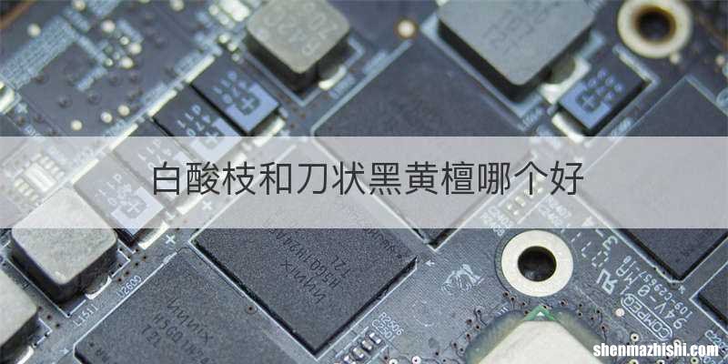 白酸枝和刀状黑黄檀哪个好