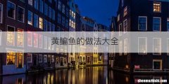 黄鳊鱼的做法大全