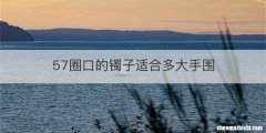 57圈口的镯子适合多大手围