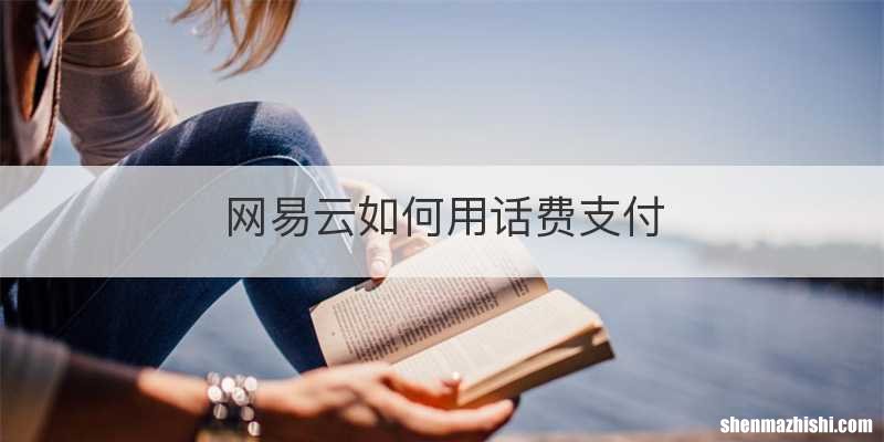 网易云如何用话费支付