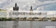 佰澳朗德和爱乐维的dha哪个好