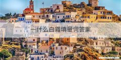 一什么白霜填量词答案