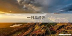 一只耳是谁