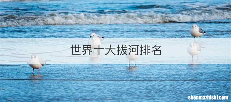 世界十大拔河排名
