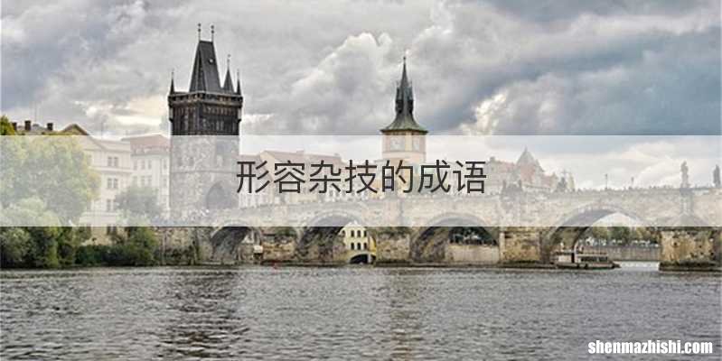 形容杂技的成语