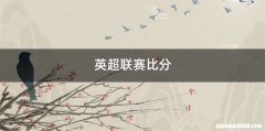 英超联赛比分