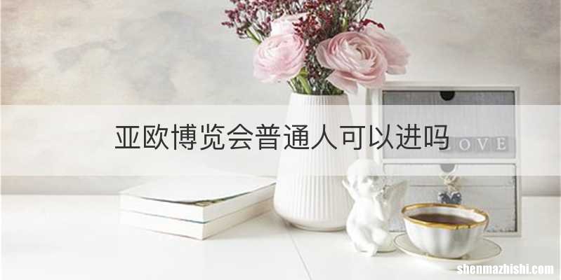 亚欧博览会普通人可以进吗