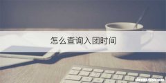 怎么查询入团时间