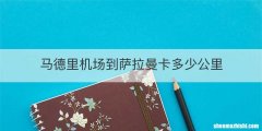 马德里机场到萨拉曼卡多少公里